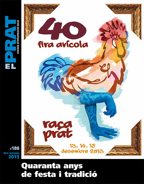 Portada de la revista ElPrat fira avícola número 186