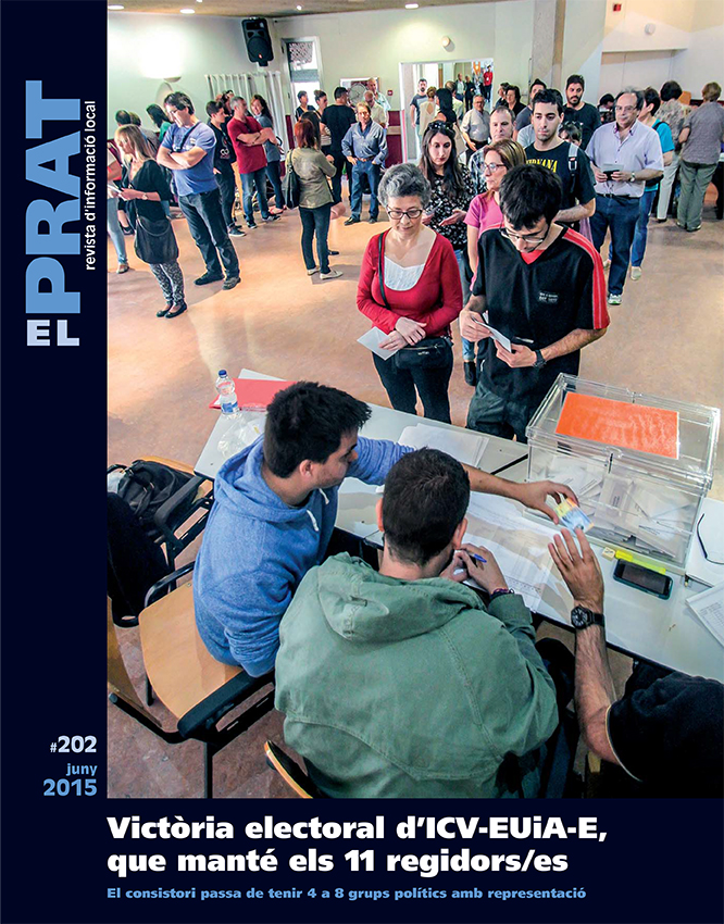 Portada de la revista ElPrat número 202