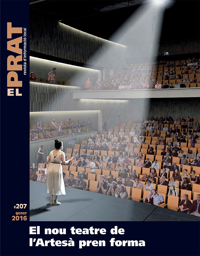 Portada de la revista ElPrat número 207