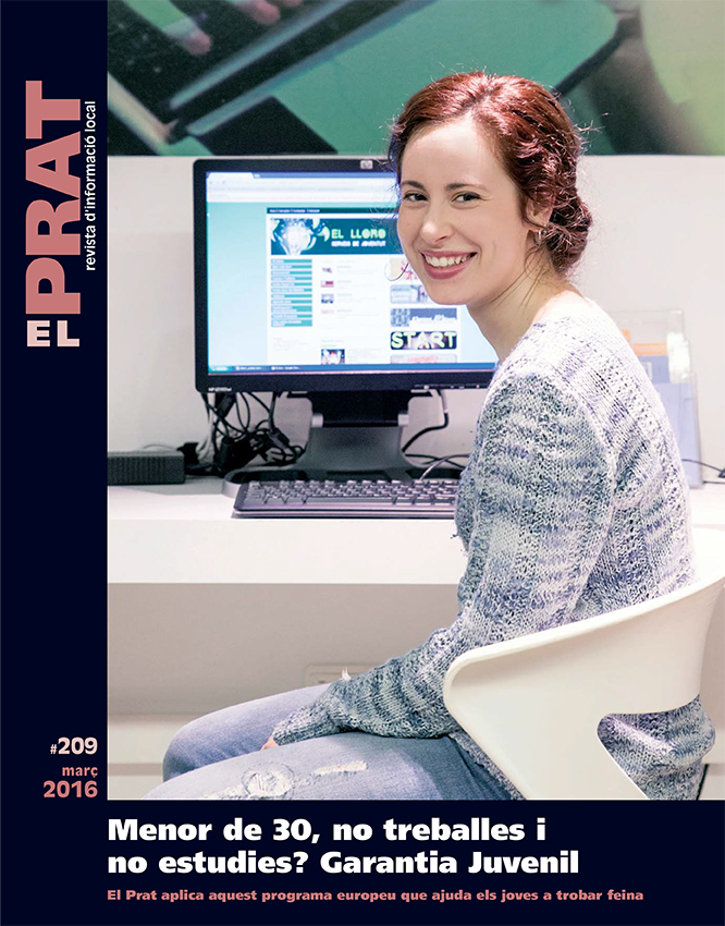 Portada de la revista ElPrat número 209