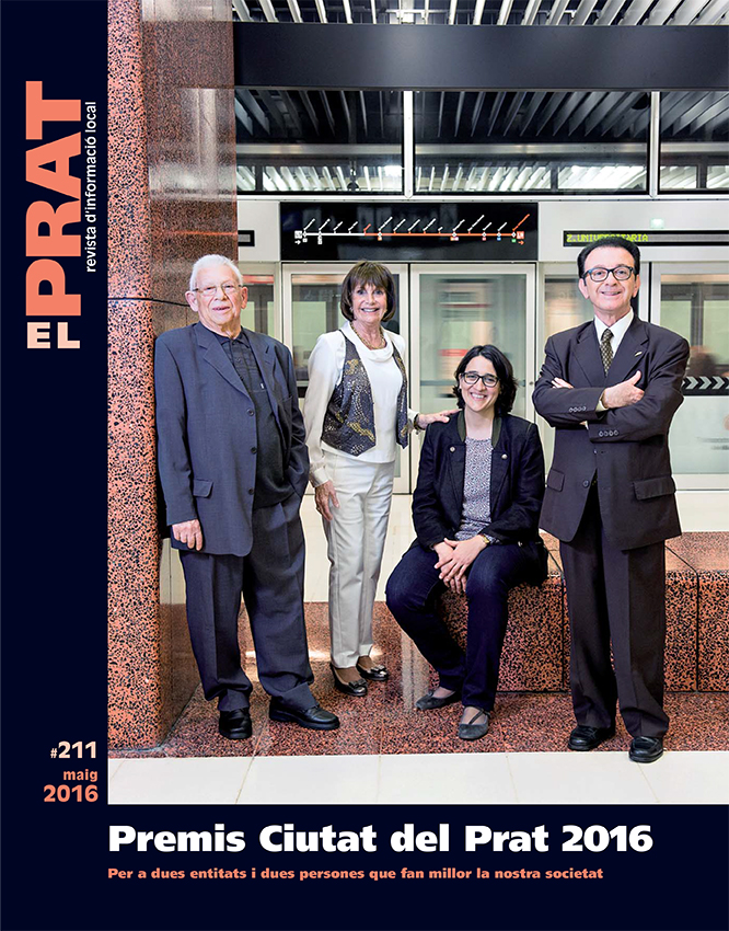 Portada de la revista ElPrat número 211