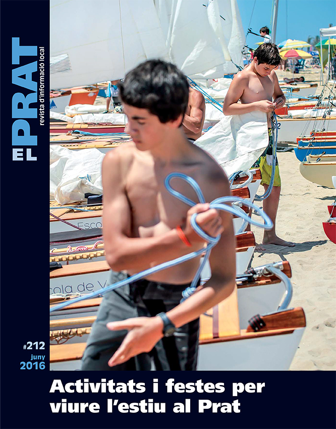 Portada de la revista ElPrat número 212