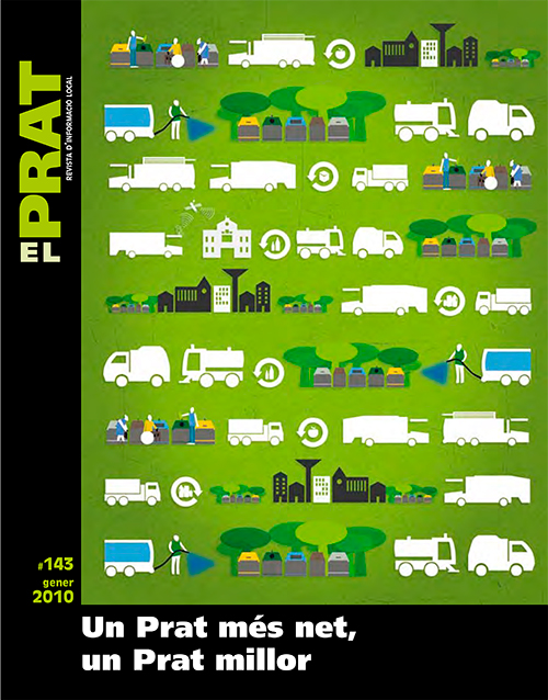 Portada de la revista ElPrat número 143