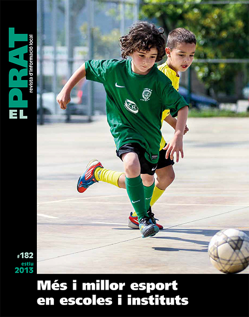 Portada de la revista ElPrat número 182