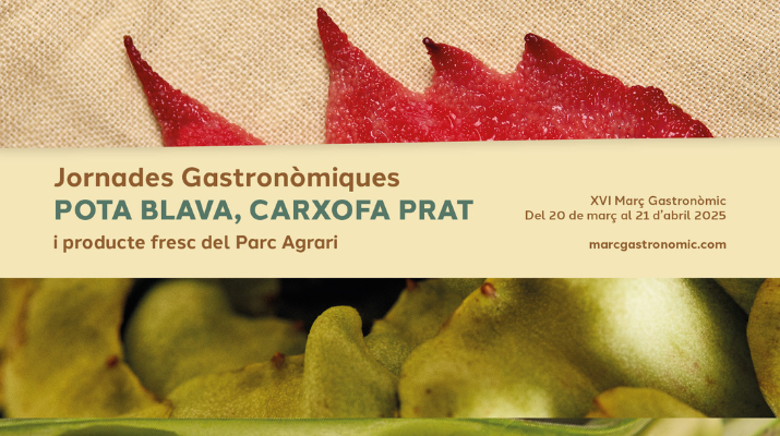 Jornades Gastronòmiques de la Carxofa Prat, el producte fresc del Parc Agrari i el Pota Blava