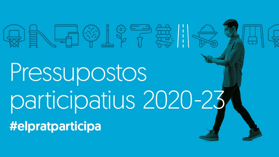 Imatge gràfica dels Pressupostos Participatius 2020 - 2023
