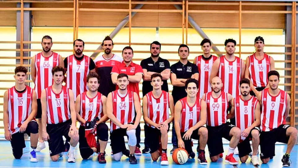 Primer equip masculí sénior de l'AE Bàsquet Pratenc (FOTO: AE Bàsquet Pratenc)