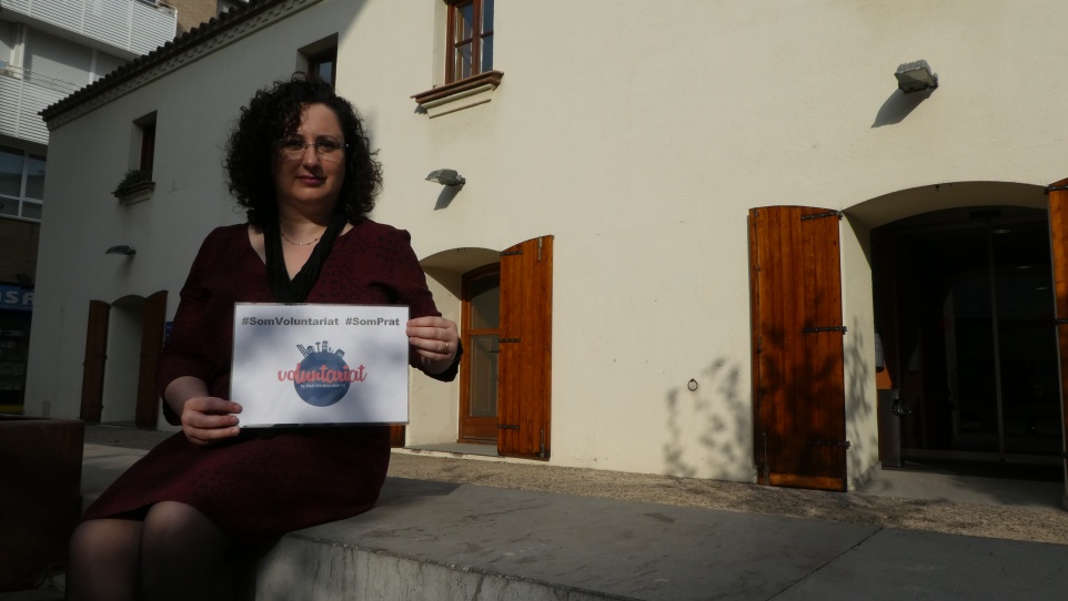 Susana Arranz Marín participant del projecte El voluntariat del Prat en primera persona, 2017