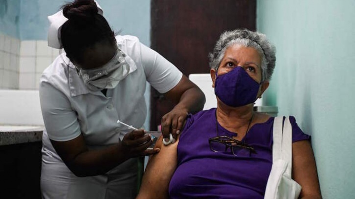Vacunació a Cuba