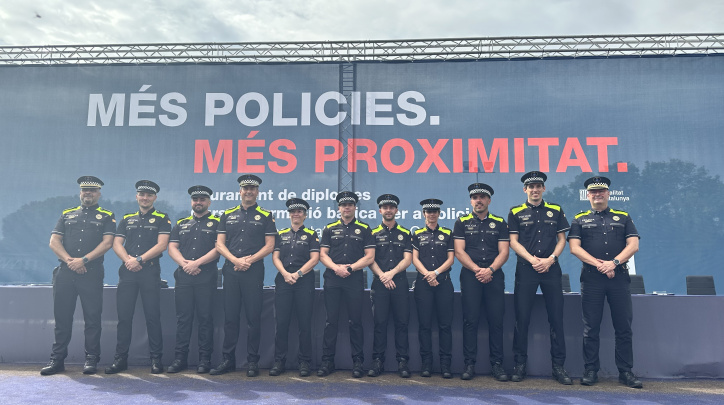 Lliurament diplomes Policia Local