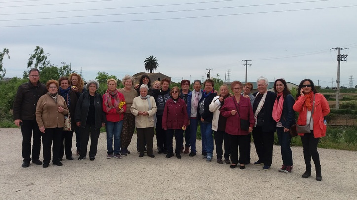 Visita al delta del Llobregat de les Dones Sàvies.