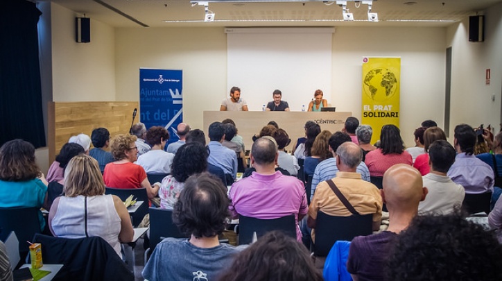 Fotografia acte del Prat Solidari 2016