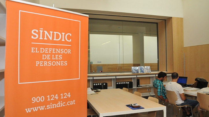 L'oficina del Síndic, en una anterior visita a la nostra ciutat.