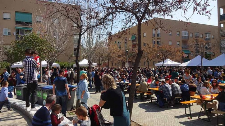 Aspecte de la festa de les Sopes