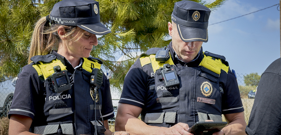 càmeres personals policia